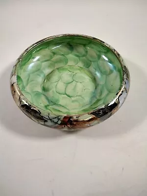 Maling Shallow  Bowl In Peony Lustre Pattern 5255 Circa 1933 • £6.99