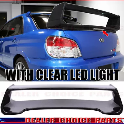 For 2002-2007 Subaru Impreza WRX Sti Factory Style Spoiler Wing W/L GLOSS BLACK • $199.95