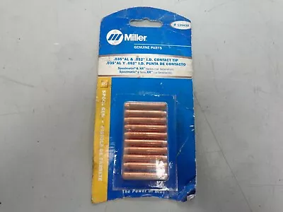 (10) Miller 135430 .035  Contact Tips For 1st Generation Spoolmatic & XR Series • $32.95