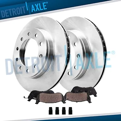 280mm Front Disc Rotors + Ceramic Brake Pads For 2011 - 2013 VW Volkswagen Jetta • $78.98