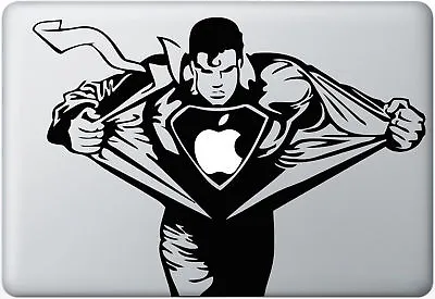 Super-Man Vinyl Decal Sticker For MacBook Air Pro Mac 11  13  15   & Car Window • $8.99