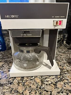 Vintage MR. COFFEE Saver 10 Cup Retro Coffee Maker Model CBS-800 Works VIDEO • $59.99