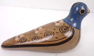 Vtg Tonala Bird Mexican Folk Art Clay Pottery Quail Figurine Hand Painted Mexico • $25