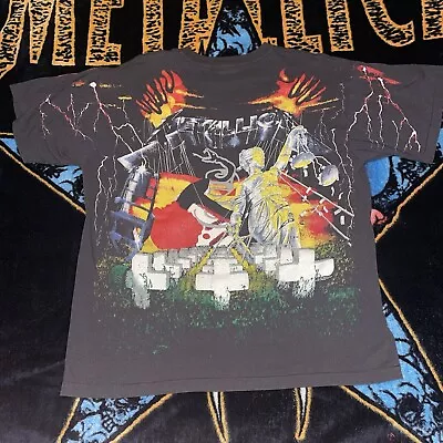 Metallica Master Of Puppets All Over Print AOP T-shirt Brockum XL • $70