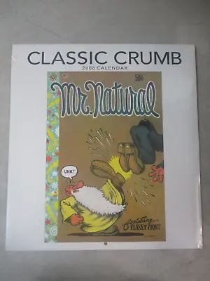 Sealed Underground Comix 2008 Classic Crumb Mr. Natural R. Crumb Calendar • $9.99