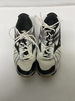 Mizuno Women’s Sneakers White/Black Wave Bolt 4 Athletic Sports Size 7.5 • $27.50