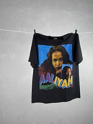 Vintage Aaliyah Rap Tee T Shirt • $150