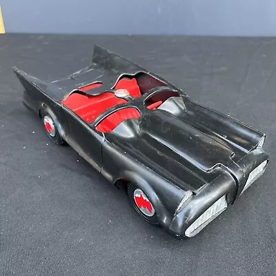 VTG 1974 Mego Batman Batmobile Black Toy Car • $72.23