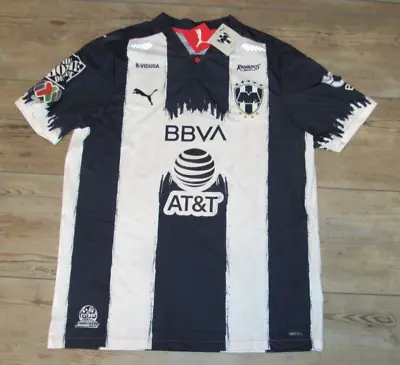 Authentic Puma C.F. Monterrey Rayados $120 Dry Cell Soccer Jersey Size Men Large • $56.09