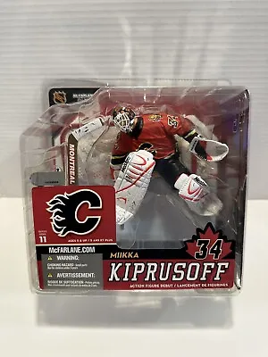 McFarlane NHL SportsPicks Series 11 Miikka Kiprusoff Calgary Flames Figure 2005! • $29.99