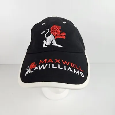 Rare Vintage Maxwell Williams Hat Cap Mens One Size Fits All Adjustable Fleece  • $15.33