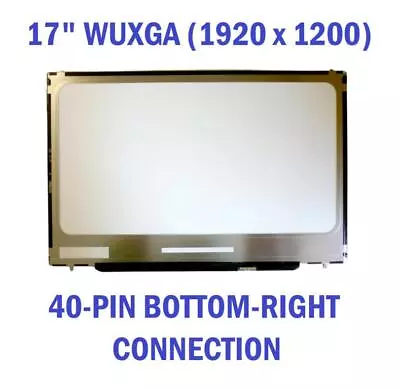 Lp171wu6-tlb2 Lp171wu6(tl)(b2) 17 Unibody Macbook Pro A1297 A1287 Led Lcd Screen • $90