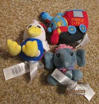 Lot Of 3 - Disney Parks - Dumbo Wishables - Mrs. Jumbo Casey Jr. Train Stork • $29.99