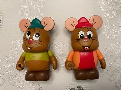 Disney 3  Vinylmation Lot/Set Gus & Jaq Cinderella Mice Animation 4 • $45.99