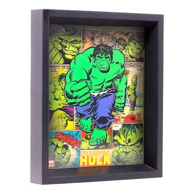 3D Lenticular Marvel Incredible Hulk Hero Picture Frame • £9.99