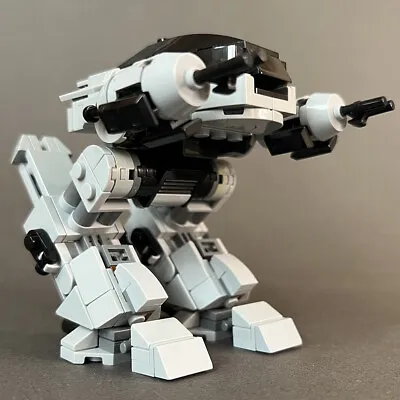 ED-209 Mech Model Figures Building Blocks Robot MOC Bricks Toys Set Collectibles • $28.99