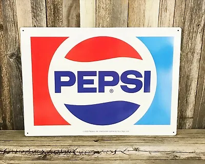 Pepsi Cola Pop Soda 1970's Logo 17  Metal Tin Sign Vintage Bar Man Cave New • $24.95