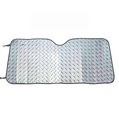 Car Windshield Sun Shade Shield Cover Visor UV Block Protector Foldable 130*60cm • $8.99