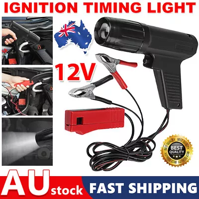12V Digital Inductive Timing Lights Car Motorcycle Petrol Engine Ignition Timing • $28.45