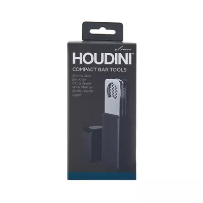 Houdini By Rabbit Stainless Steel Compact Bar Tool Set 6 Piece - BRAND NEW • $19.99