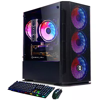 Gaming Tower PC - Intel I7 Core 32GB 1TB SSD GTX 1650 GTX 1660S RX 580 HDMI • $690.63