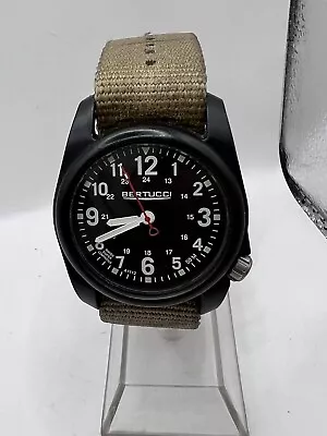 Bertucci A-2R Field Silver Khaki Watch - Brand New • $50