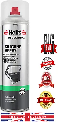£6.41 • Buy Holts Professional Silicone Spray Protects Rubber Lubricates PVC Metal 500ml UK
