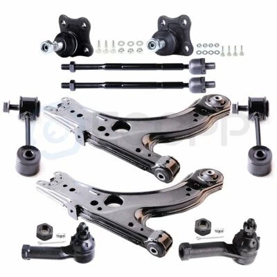 10pcs For 1998-2005 06 VW Jetta Golf Beetle Ball Joint Tie Rod Ends Control Arms • $69.91