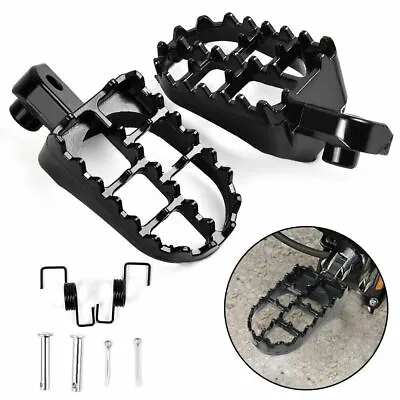 2PCS Motorcycle Foot Pegs Pedal Pad Footrest Fit For Honda Yamaha Pit Dirt Bike • $15.99