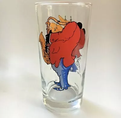 Vintage NEW ORLEANS JAZZ Glass - LEO MEIERSDORFF Originals LJUNGBERG COLLECTION • $10