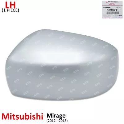 Fits Mitsubishi Mirage Space Star 2012 18 Lh Wing Side Outer Mirror Cover Cap • $71.49