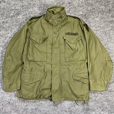 M-65 Cold Weather Field Jacket. OG-107. Size Small Short Mfd By So Sew Styles • $79.99