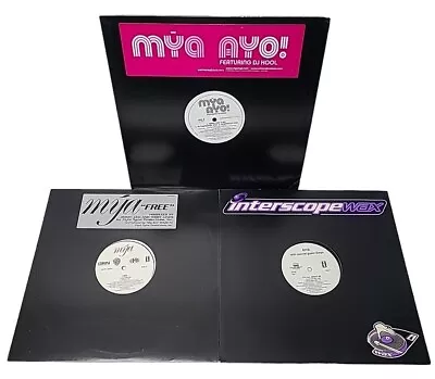 MYA 12  PROMO Vinyl Lot Of 3 - It's All About Me Free & Ayo EXCELLENT • $24.99