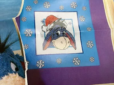 Mini Disney Loveable Christmas Eeyore Design Cross Stitch Chart Only / D • £0.99