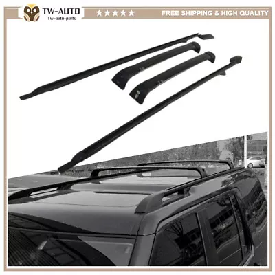 4Pcs Roof Rack Rail Cross Bar Fit For Land Rover Discovery 3 4 LR3 LR4 2004-2016 • $298.30