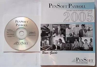 $79 • Buy PenSoft Payroll Solutions 2005 User Guide & CD Rom Installation Disc Software