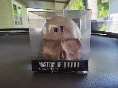 RARE Masters Of Horror Season 2 Skull Case 11 Disc DVD Movie Set New Sealed NIB • $300