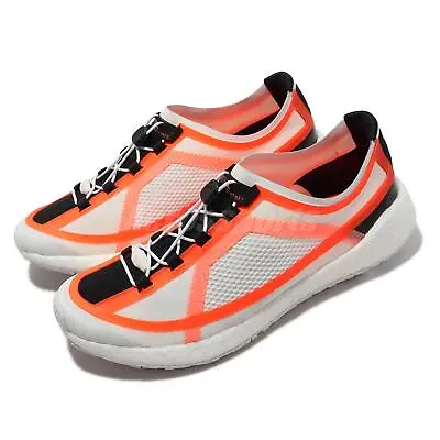 Adidas PulseBOOST HD S. Stella McCartney White Orange Women Running Shoes EF2150 • $64.99