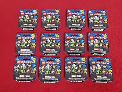 Lego Series 2 Marvel Superheroes Mini Figures 71039. Complete Set Of 12. NEW. • £43