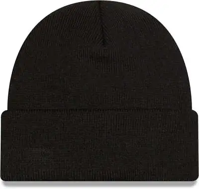 New Era Navy Black Short Knit Beanie • $23.56