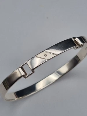 Sterling Silver Kit Heath Hook Bracelet CZ Crystal KH-02 925 Fully Hallmarked  • £25