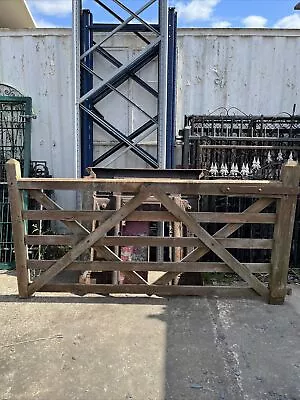 Oak Driveway Gates Hardwood Gate Pair • £300