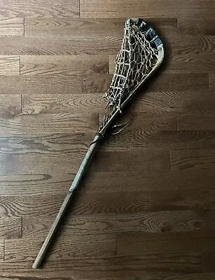 Vintage Wooden Lacrosse Stick - 43” • $79