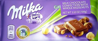 Milka Milk Chocolate With Whole Hazelnuts (Pack Of 5) • $17.91