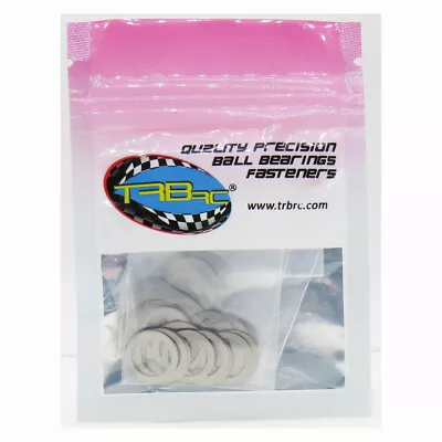 TRB RC M10x14mm Dia. Steel Shim Pack 10ea 0.1 0.2 0.3 0.5mm Width • $9.89