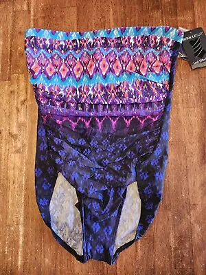 NWT Miraclesuit Bella Alba Avanti One-Piece Swimsuit Multicolor Size 16 • $49.95