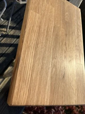 £24.99 • Buy Custom Size Solid Oak Chopping Board, Wood Serving Board, Wood Butchers Block