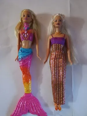 Barbie Dreamtopia Mermaid Doll Along With A Vintage Mattel Fashionist Doll • $19.99