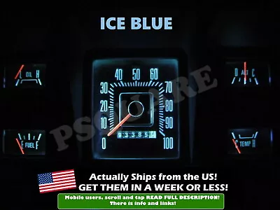 Gauge Cluster LED Dashboard Bulbs Ice Blue For Ford 73 79 F100 - F350 Truck  • $9.30