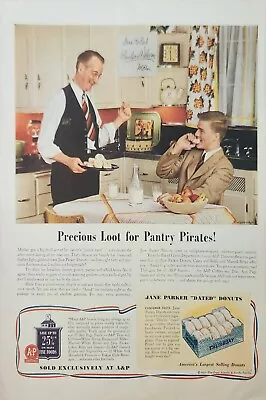 1941 A & P Food Stores Vintage Ad Precious Loot For Pantry Pirates • $9.95